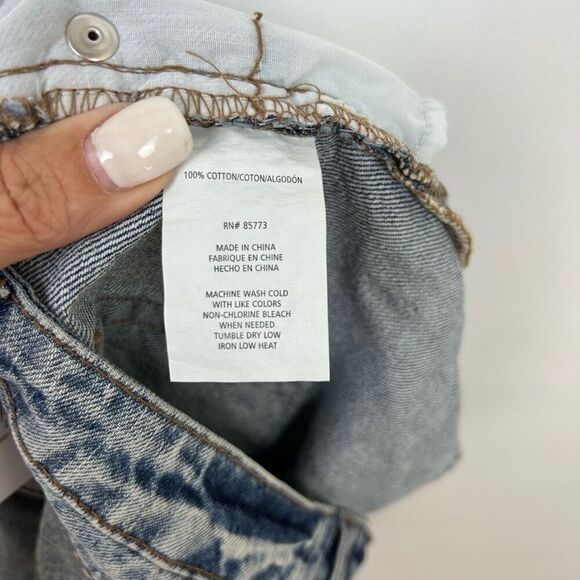 O’Neill High Rise Marina Cutoff Frayed Hem Jean Shorts 28 NWT boho festival stre - Picture 10 of 13